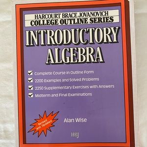 Introductory Algebra Textbook by Alan Wise